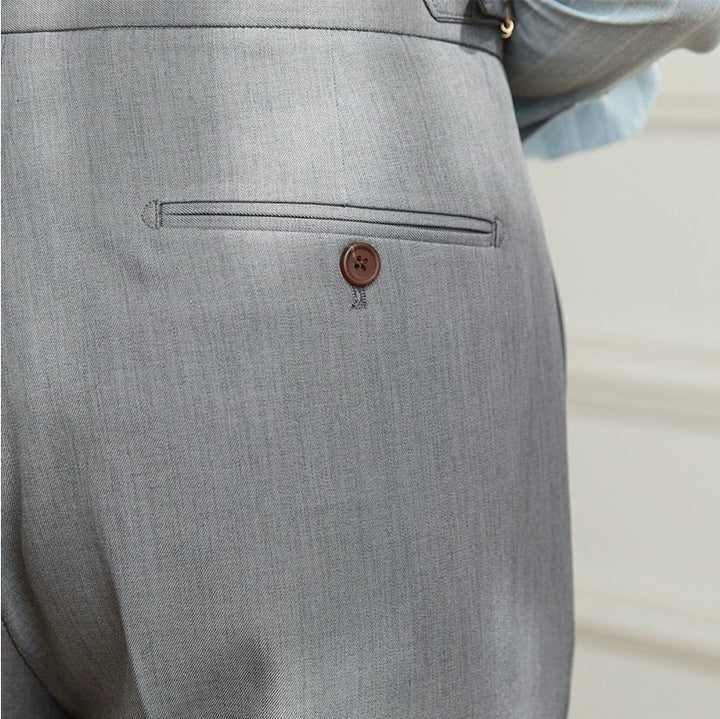 Cédric | Pantalon fluide taille haute élégant
