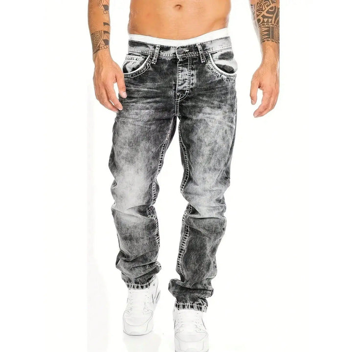 Kane | Jean Streetwear Coupe Droite Vintage