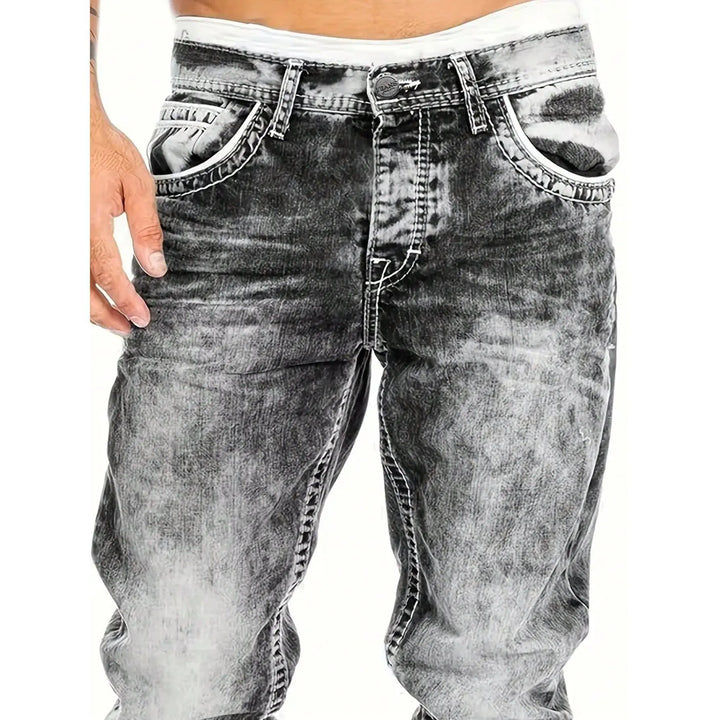 Kane | Jean Streetwear Coupe Droite Vintage