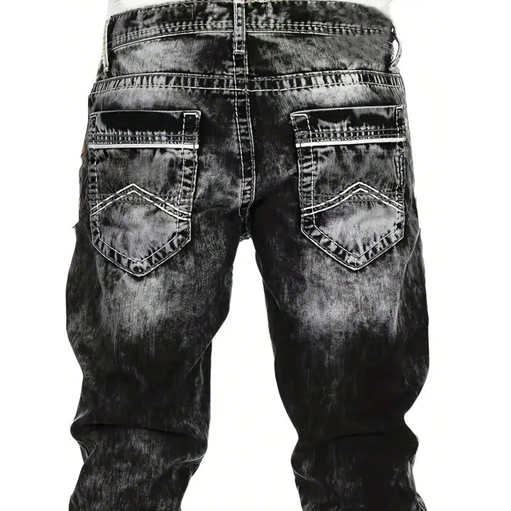 Kane | Jean Streetwear Coupe Droite Vintage